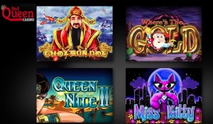 Red Queen's games collection includes more than 400 titles